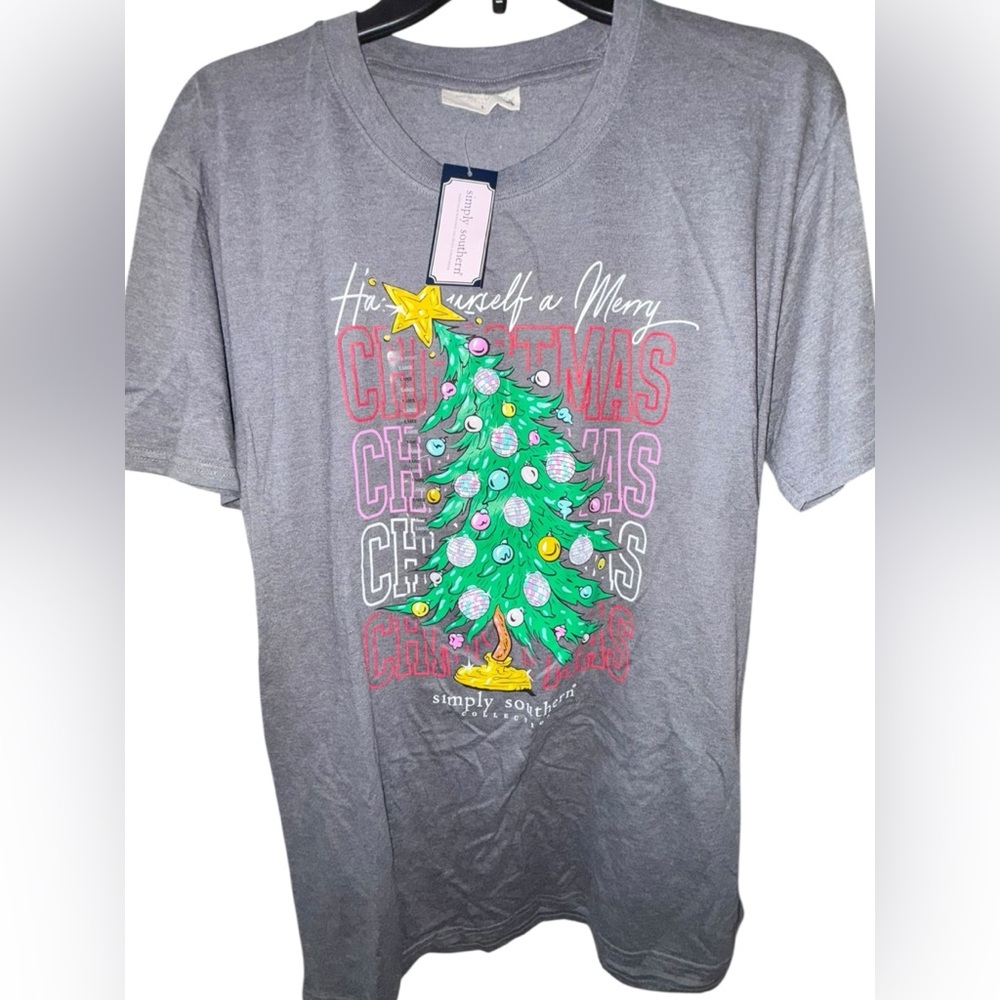 Simply Southern Christmas Tree TShirt - Picture 3 of 8